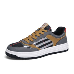 Men's Summer Thin Breathable Casual Lace Up Board Shoes