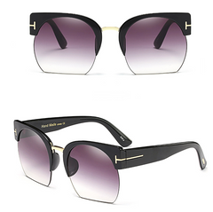 Newest Semi-Rimless Sunglasses