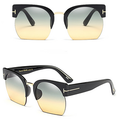 Newest Semi-Rimless Sunglasses