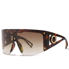 Oversized Luxury Goggle Sunglasses