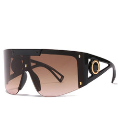 Oversized Luxury Goggle Sunglasses