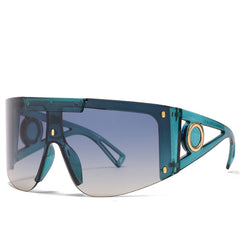 Oversized Luxury Goggle Sunglasses