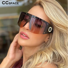 Oversized Luxury Goggle Sunglasses