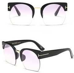 Newest Semi-Rimless Sunglasses