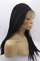 European and American black scorpion hair