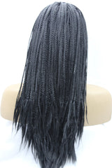 European and American black scorpion hair