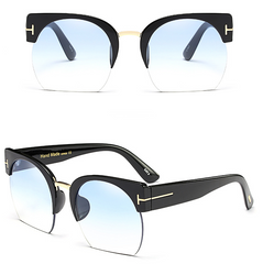 Newest Semi-Rimless Sunglasses