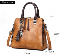 Single shoulder diagonal solid color wild bag