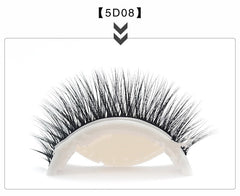 Glue-free Self-adhesive Strip 5d False Eyelashes