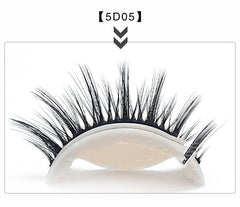 Glue-free Self-adhesive Strip 5d False Eyelashes